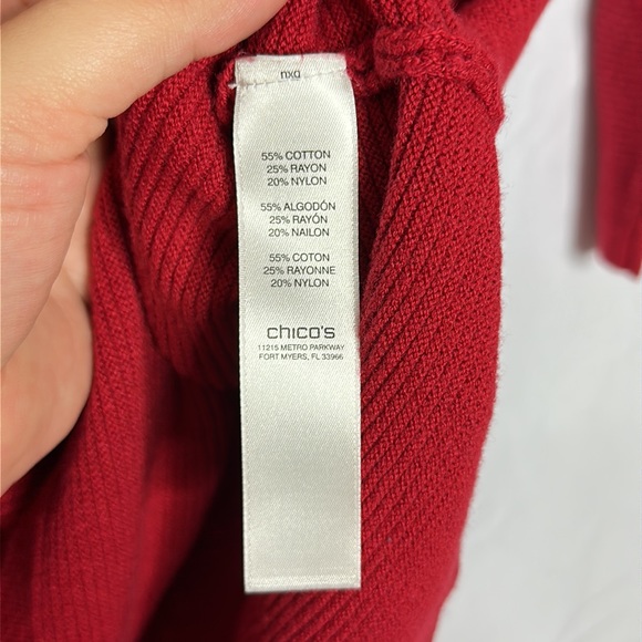 3/4 Sleeve Cotton Sweater - Picture 6 of 6